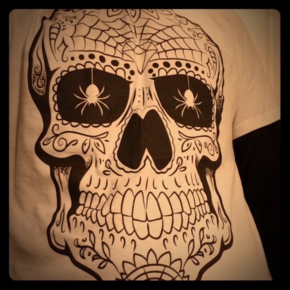 Candy Skull Mens Tee
